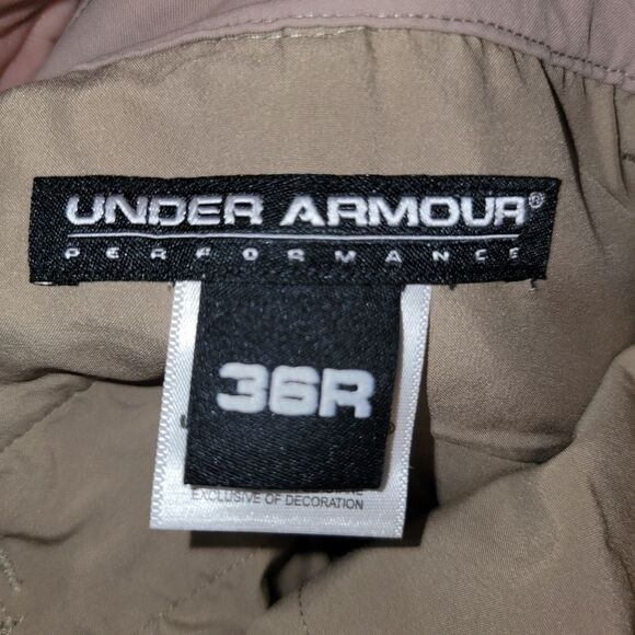 Under Armour Performance khaki golf shorts size 36 - Picture 5 of 6